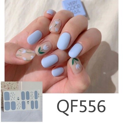 Full Nail Gel Sticker - QF 556