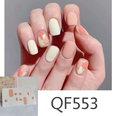 Full Nail Gel Sticker - QF 553