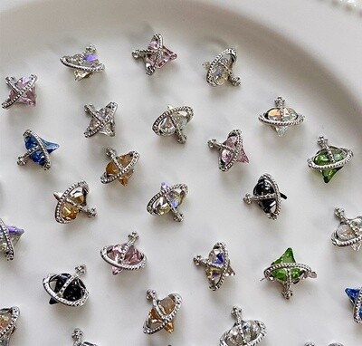 Heart Shape Charms (3pcs)