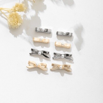 Shiny Ballet Shoes Nail Accessories (5pcs/pack)