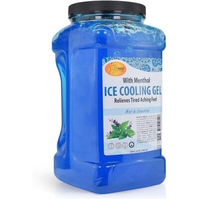 Chemco Spa Redi Pedi Ice Cooling Gel | Mint&amp;Eucalyptus 1 Gallon