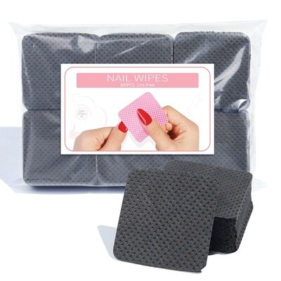 Lint-Free Cleaning Pad (300 pcs) - Black