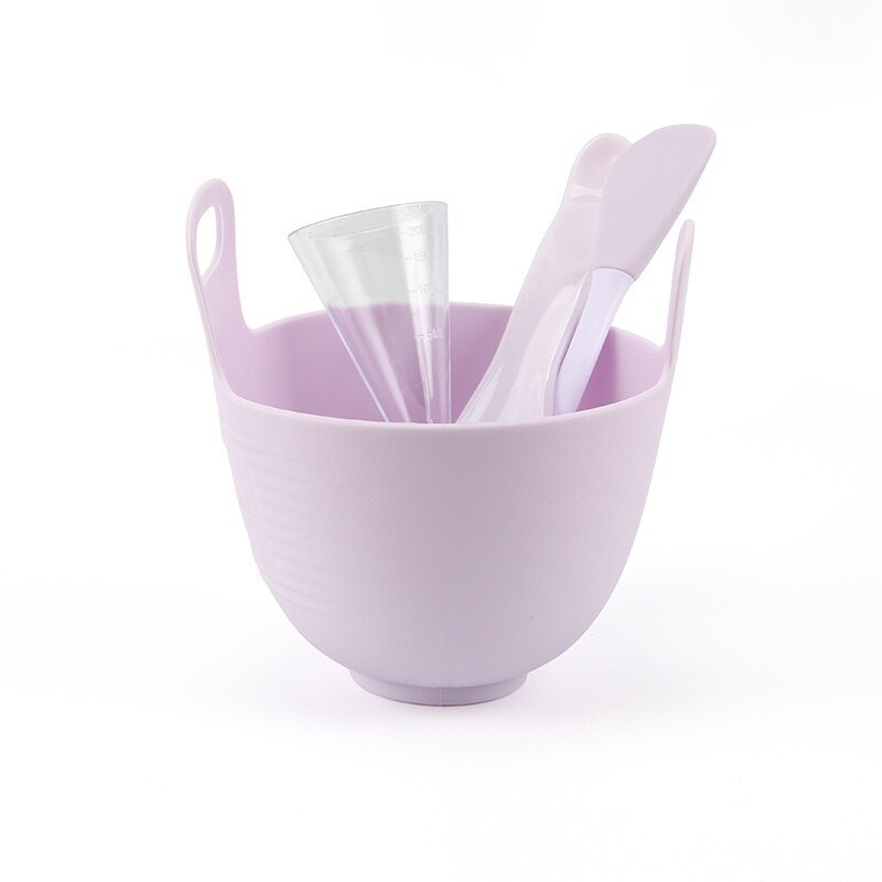 Silicone Facial Masks Tool Set, color: Purple