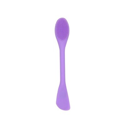 Silicone Double-head Mask Brush - Purple
