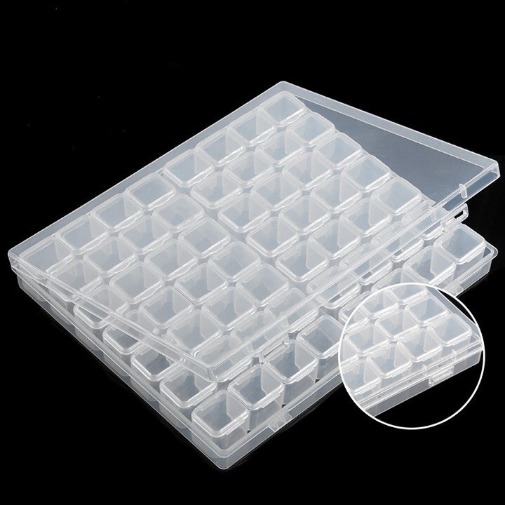 56 Grids Storage Box