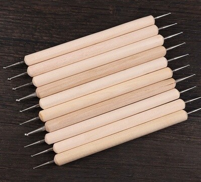 Dotting Pen (wood) 5pcs/set