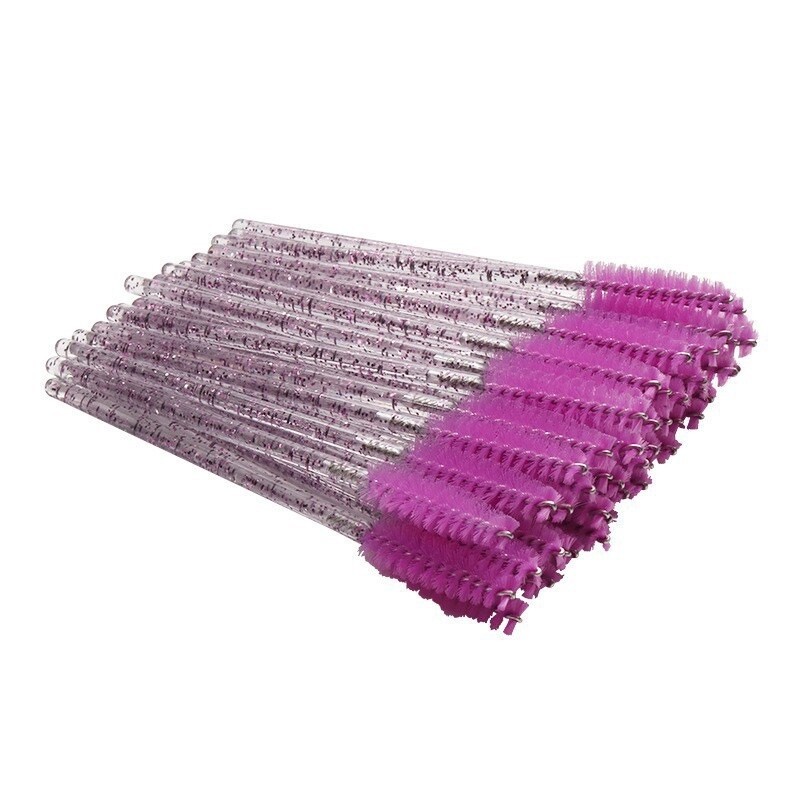 Disposal Eyelash Brush - Purple 10pcs/bag