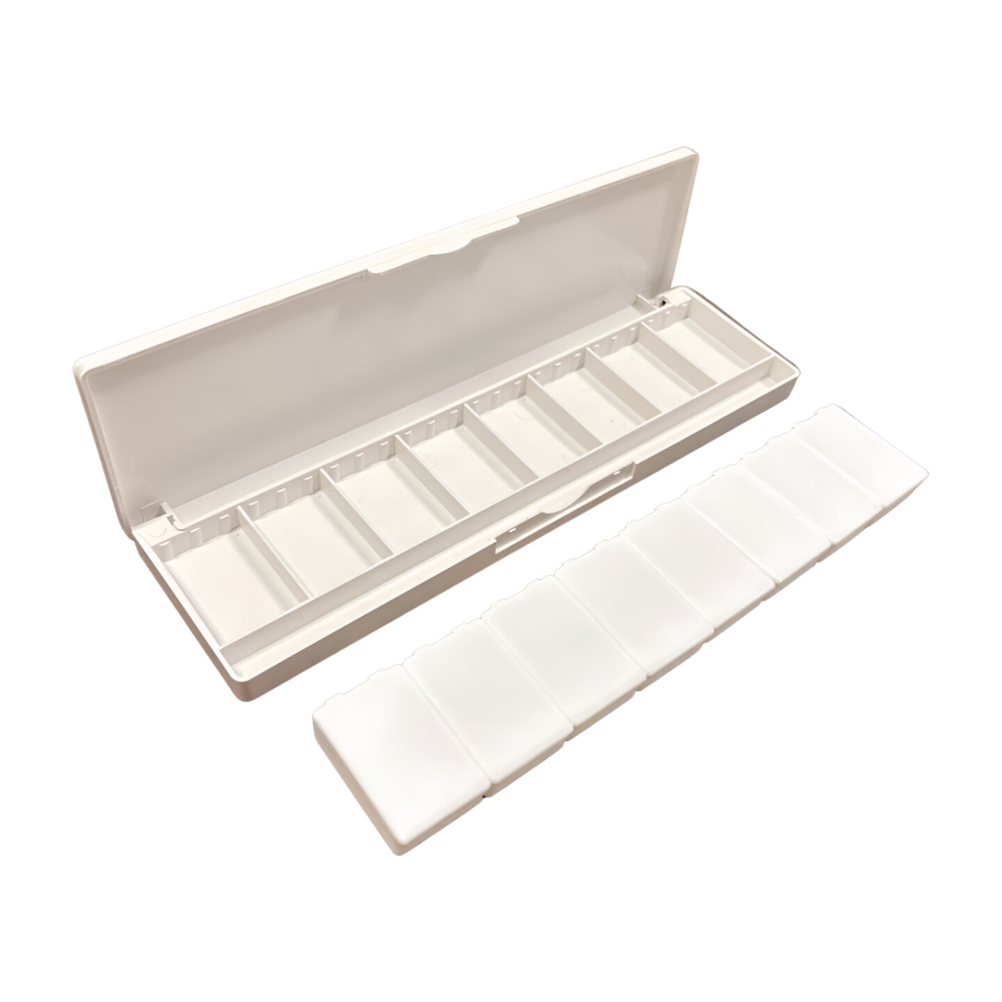 8 Grids Storage Box, color: White