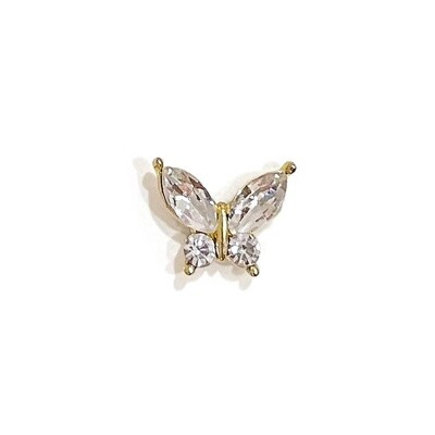 Nail Rhinestone Butterfly - B (2pcs)