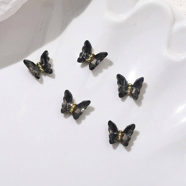 Nail Rhinestone Butterfly - F