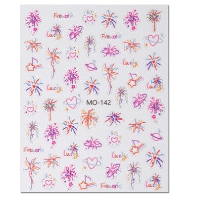 MOSR Nail Sticker - MO142