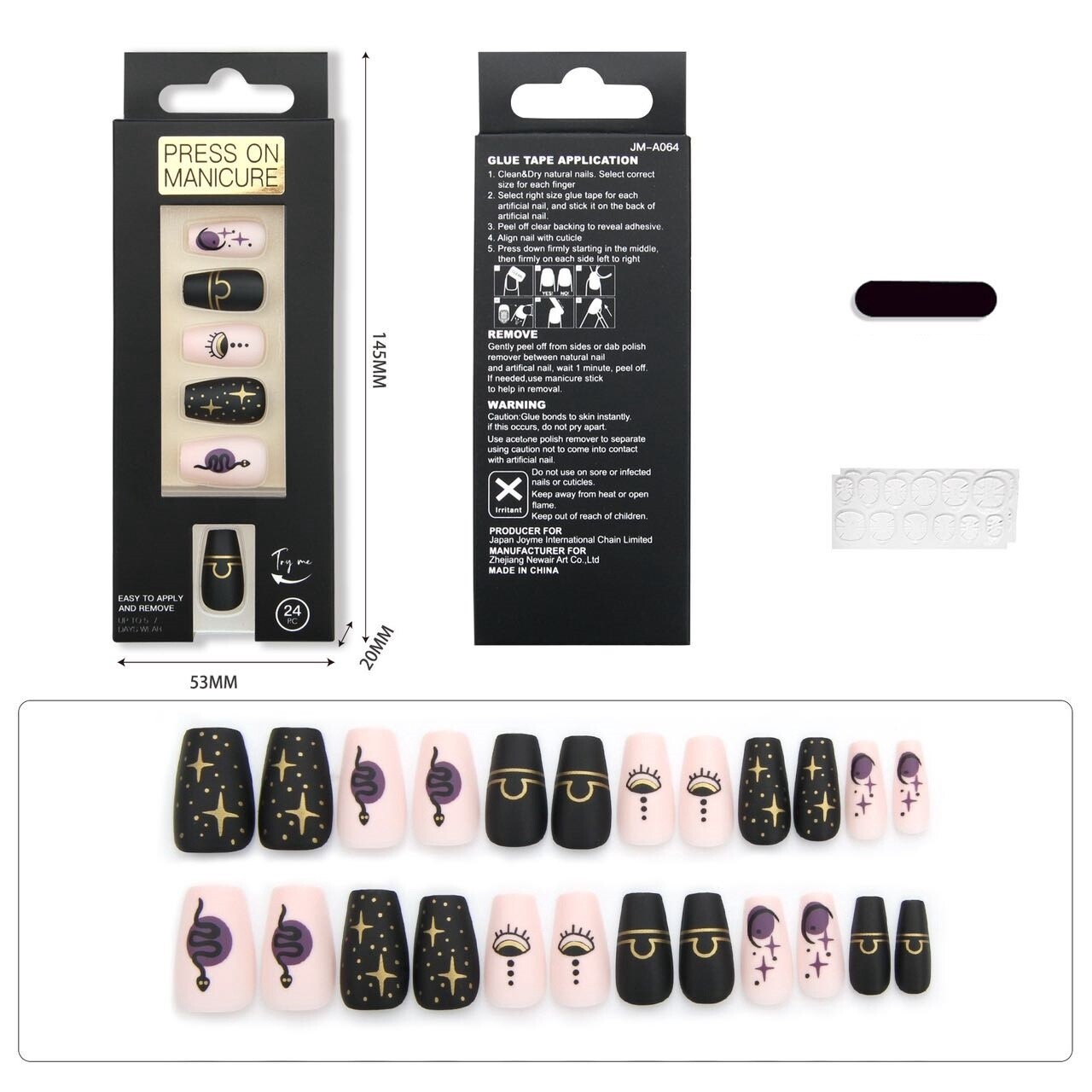 JOYME Press On Nail Tips - A64B8403