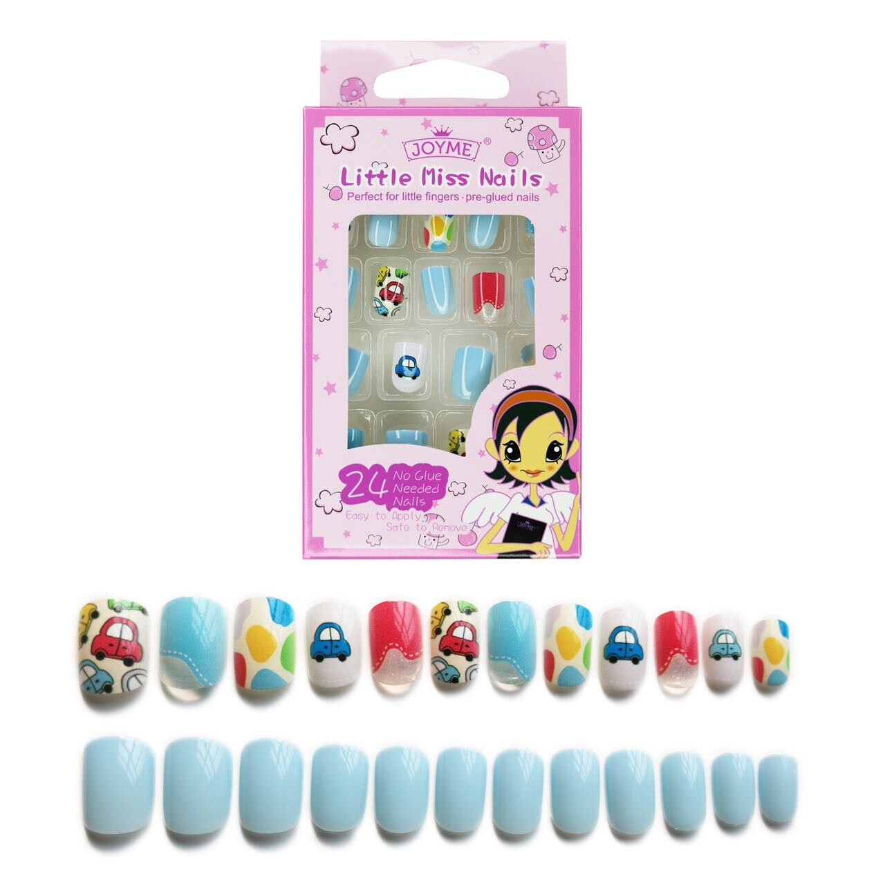 Little Miss Pre-glued Nail Tips - CM41