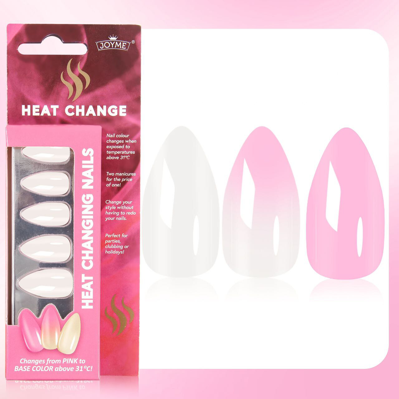 Heat Changing Press On Nail Tips - A76E015