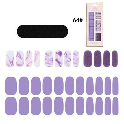 JOYME Gel Nail Strips #64