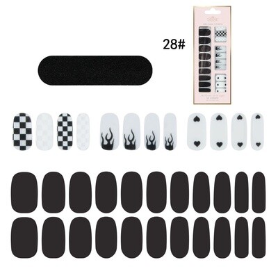 JOYME Gel Nail Strips #28