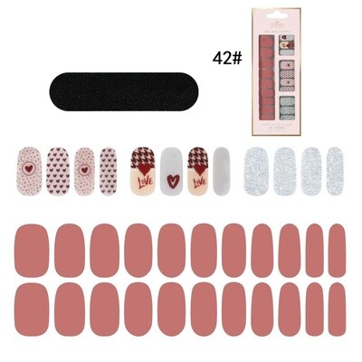 JOYME Gel Nail Strips #42