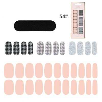 JOYME Gel Nail Strips #54