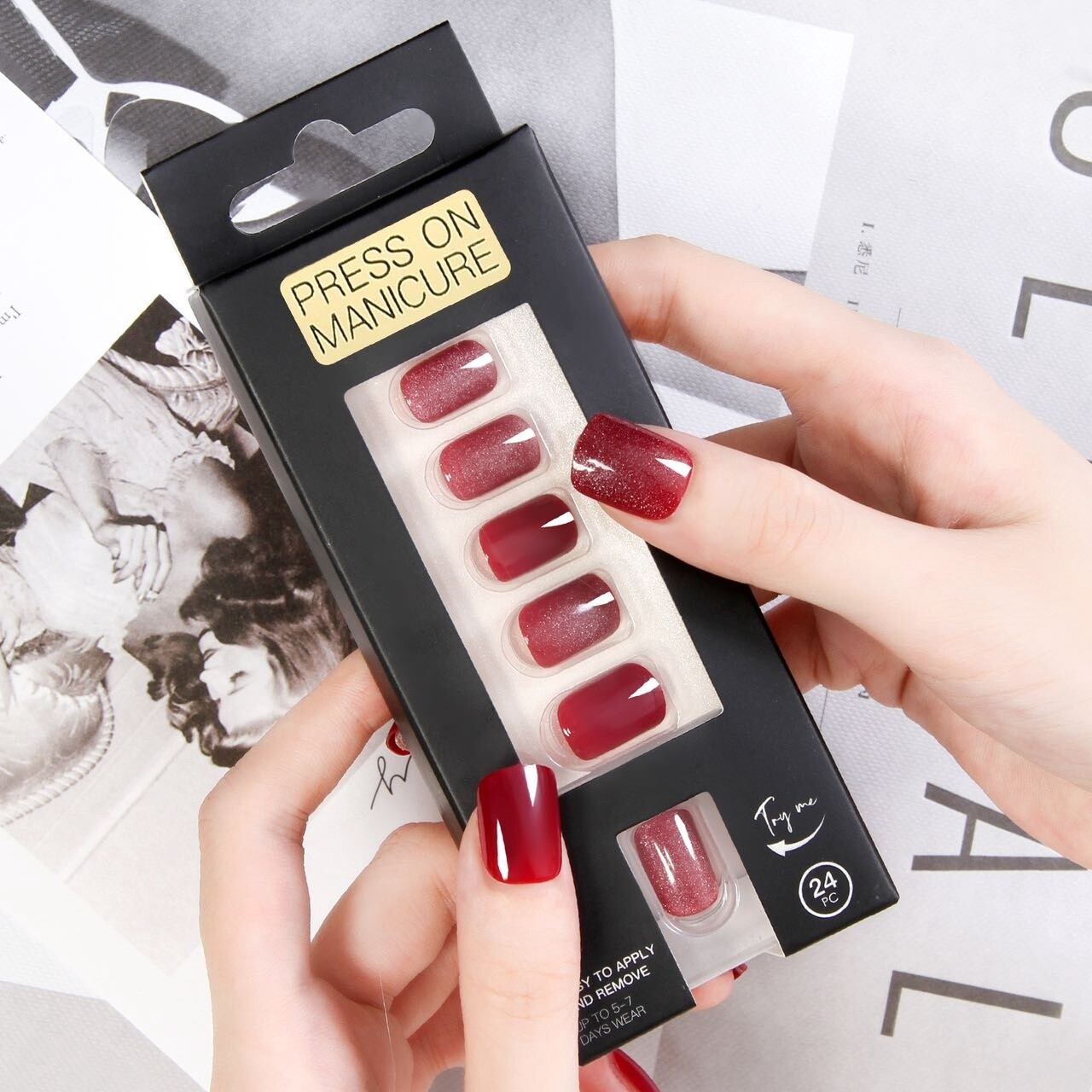 JOYME Press On Nail Tips - A64E130