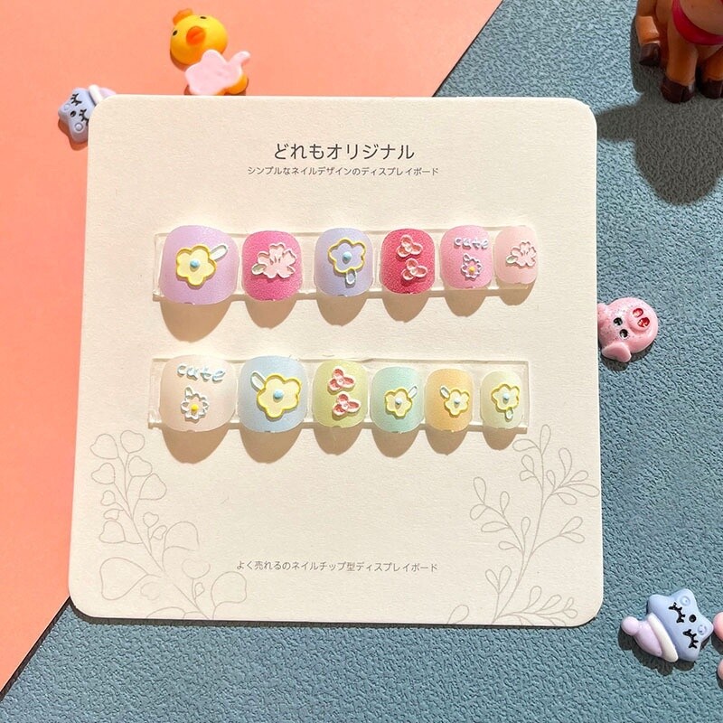 Kid Press On Nail Tips - 7