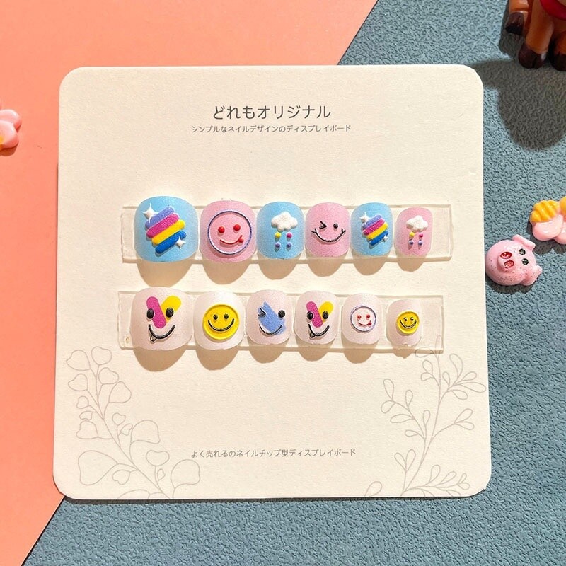 Kid Press On Nail Tips - 10
