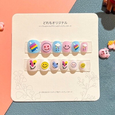 Kid Press On Nail Tips - 10