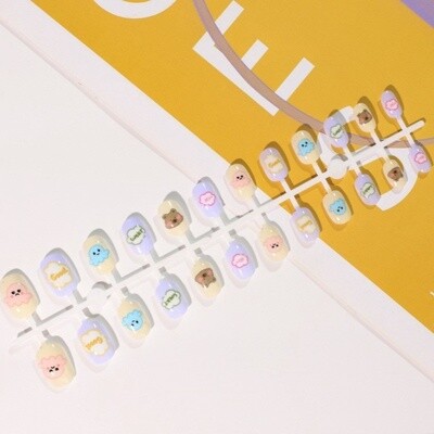Kid Soft Nail Tips (24pcs) - 003