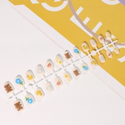 Kid Soft Nail Tips (24pcs) - 006