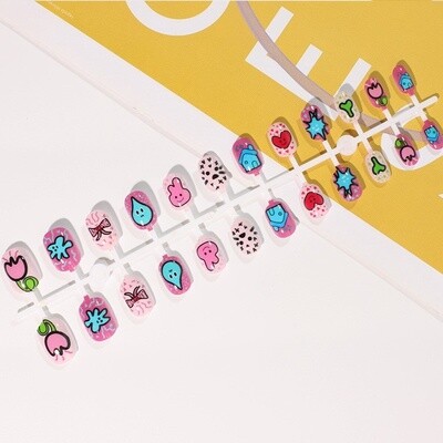 Kid Soft Nail Tips (24pcs) - 008