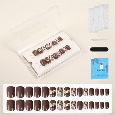 Handmade Press On Nail Tips - SG04-61
