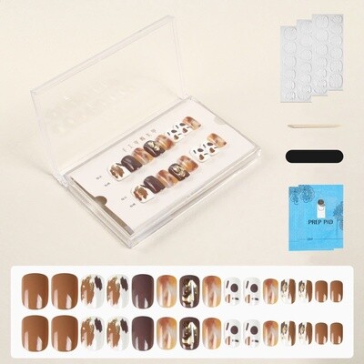 Handmade Press On Nail Tips - SG03