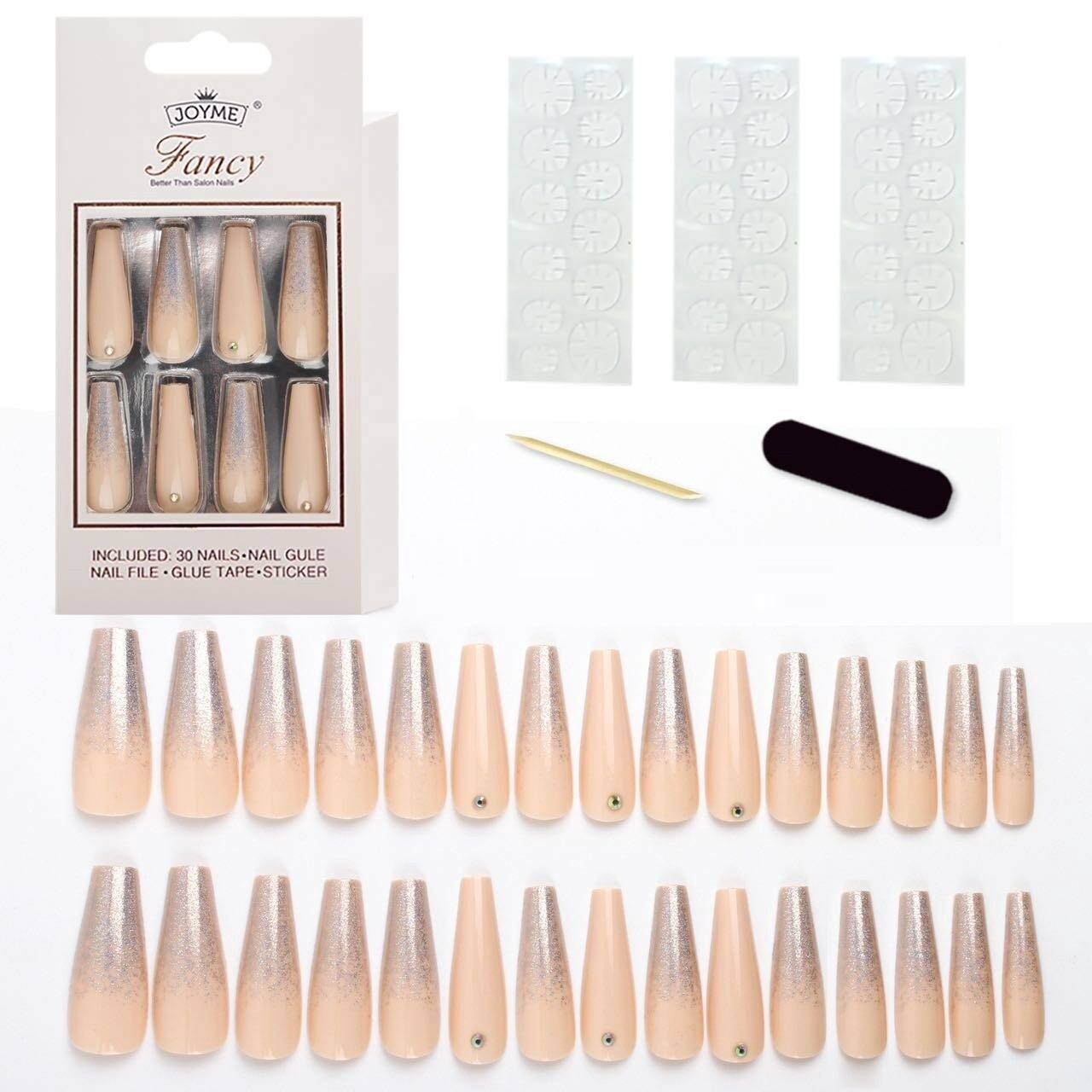 JOYME Fancy Press On Nail - A31S280