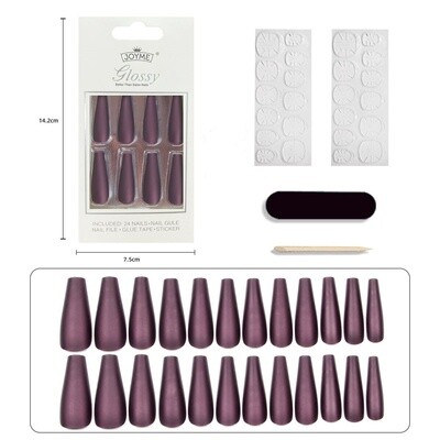 JOYME Glossy Press On Nail - A30S410
