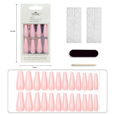 JOYME Glossy Press On Nail - A30S468