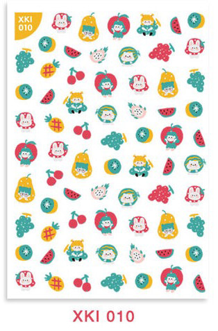 3D Kid Nail Stickers - XKI 010