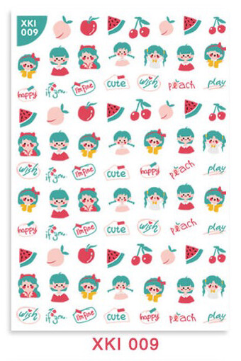 3D Kid Nail Stickers - XKI 009