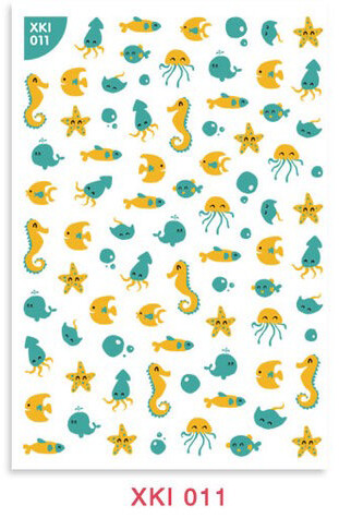 3D Kid Nail Stickers - XKI 011
