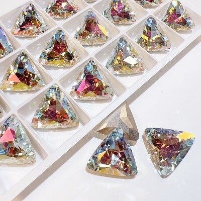 Nail Art Rhinestone Triangle (2pcs) - L