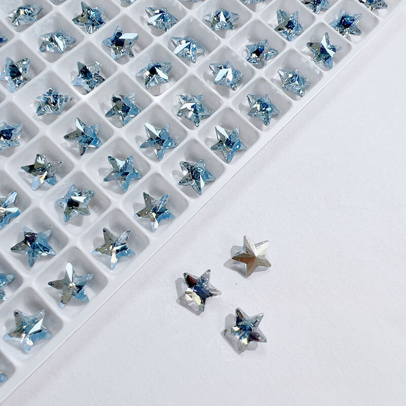 Nail Art Rhinestone Star (2pcs) - T