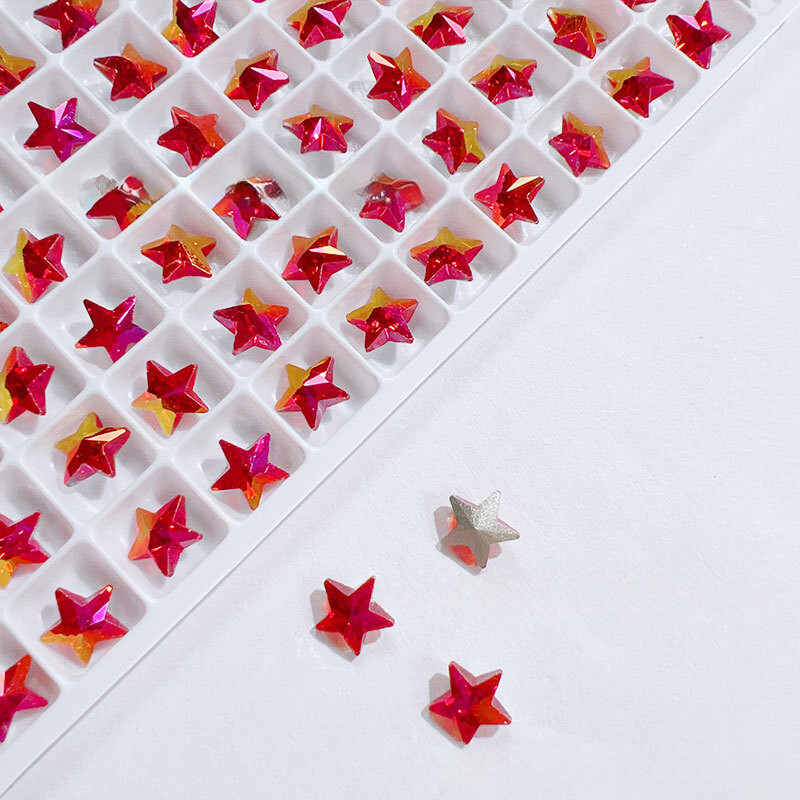 Nail Art Rhinestone Star (2pcs) - W