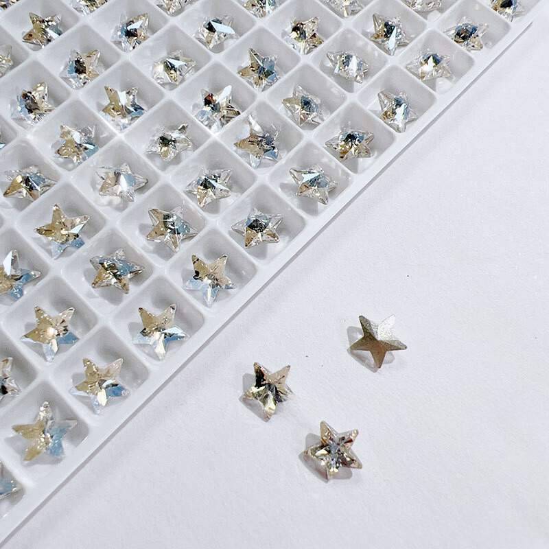 Nail Art Rhinestone Star (2pcs) - Y