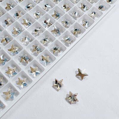 Nail Art Rhinestone Star (2pcs) - Y