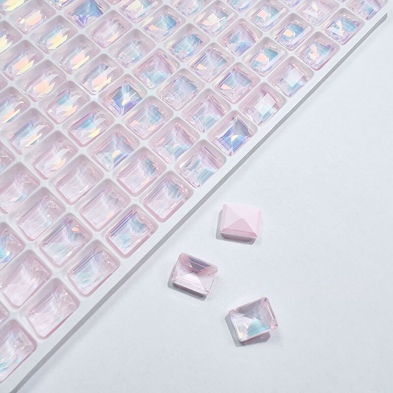 Nail Art Rhinestone Rectangle(2pcs) - I
