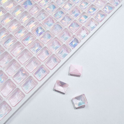 Nail Art Rhinestone Rectangle(2pcs) - I