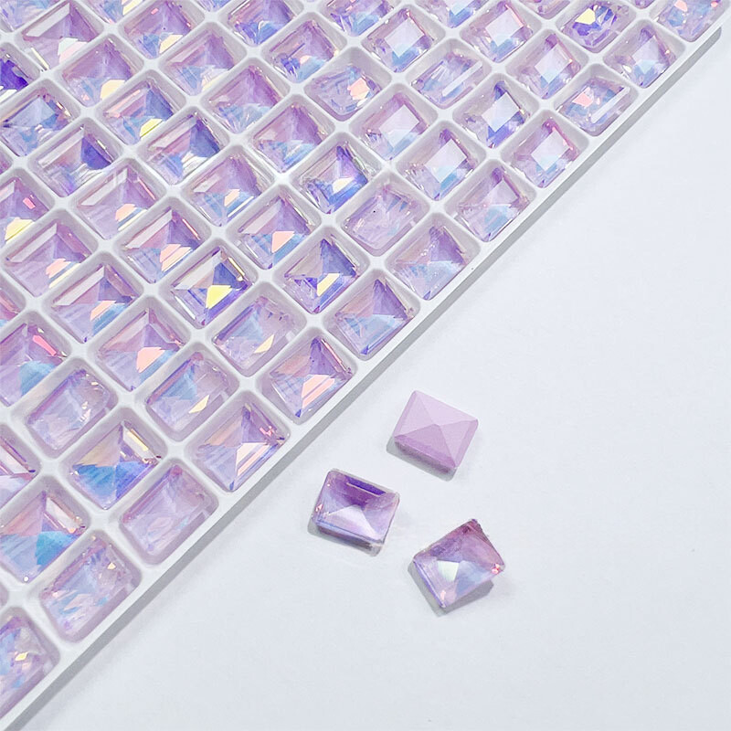 Nail Art Rhinestone Rectangle(2pcs) - J