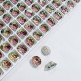 Nail Art Rhinestone Ellipse (2pcs) - D