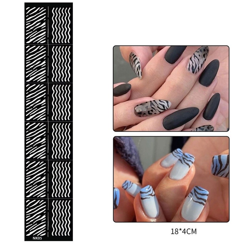 Hollow Nail Stickers - 05