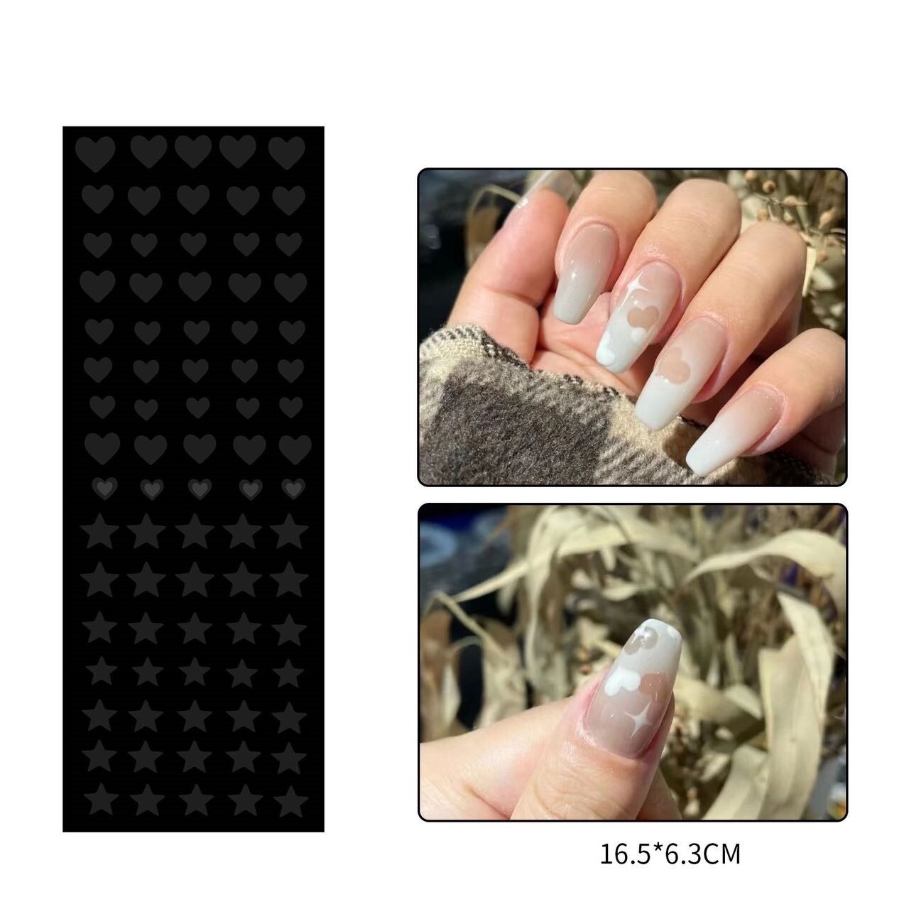 Hollow Nail Stickers - 04