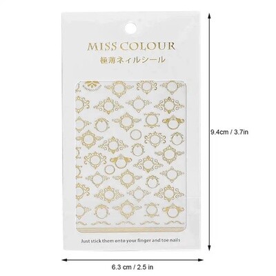 Miss Color Nail Sticker - R350