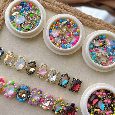 Colorful Nail Art Rhinestone